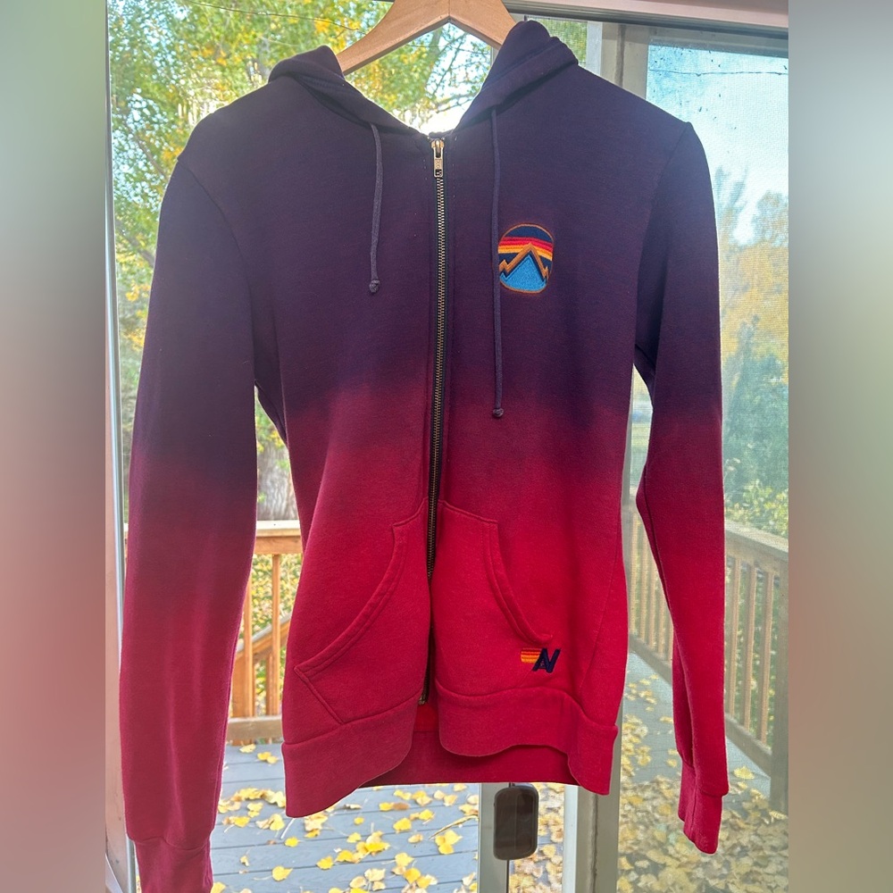 Aviator Nation zip hoodie